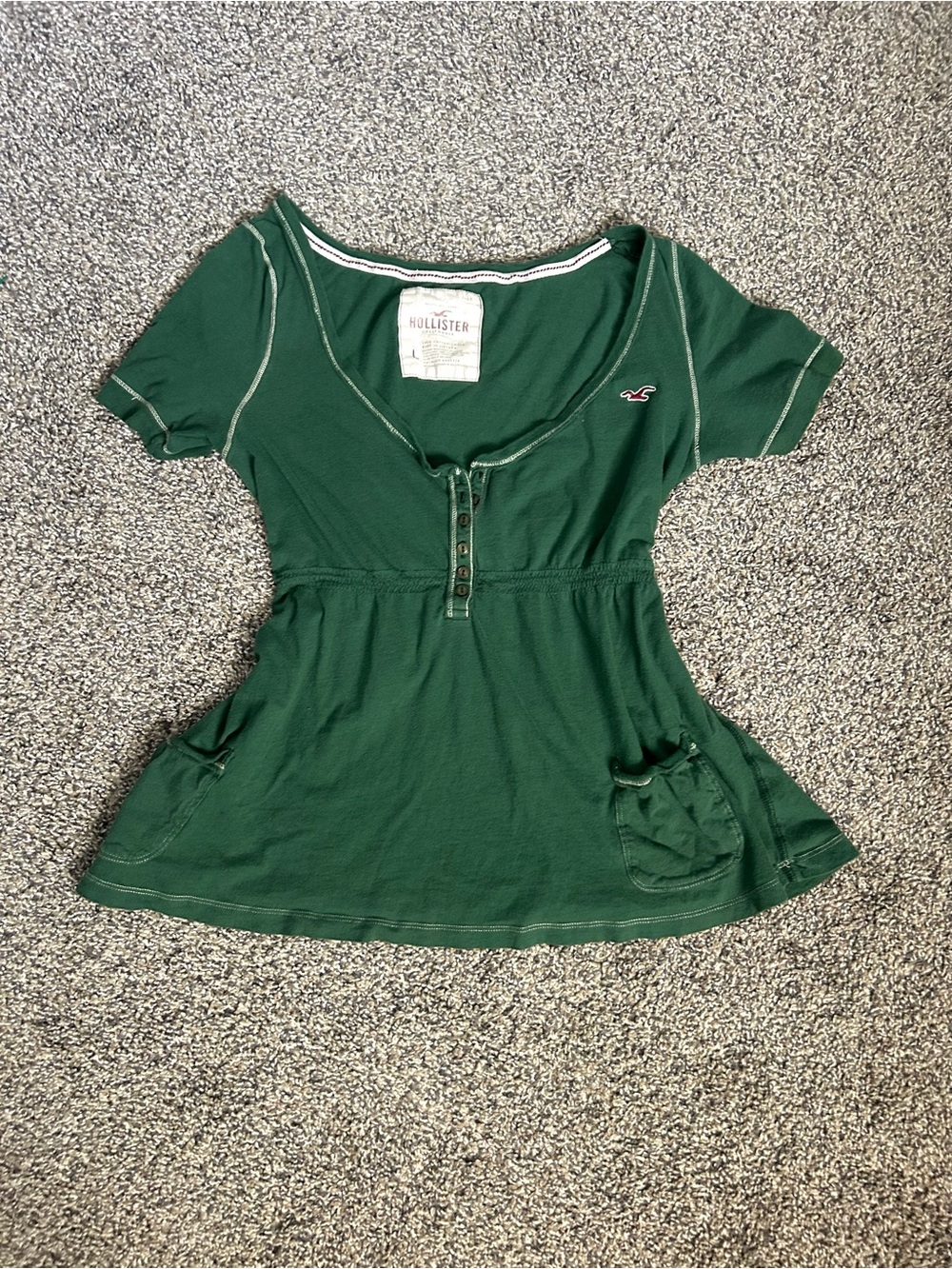 Vintage Hollister Y2k babydoll top